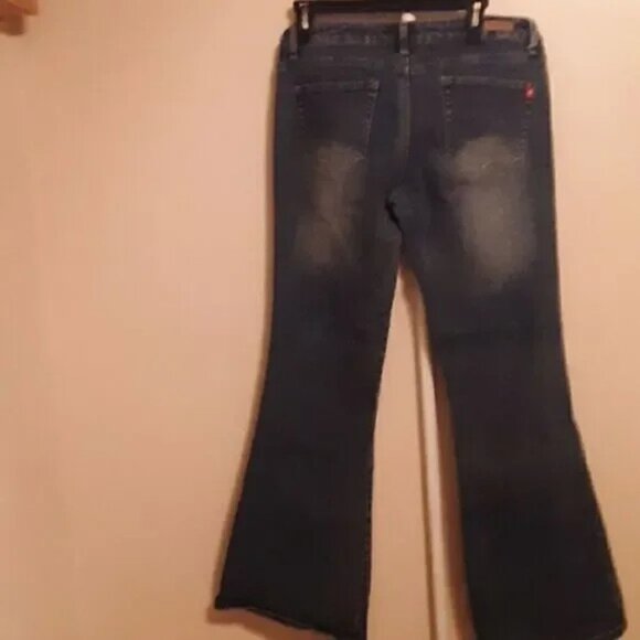 SOUTH POLE Y2K RETRO FLARE JEANS JUNIOR GIRLS SIZE 9 - Picture 2 of 2
